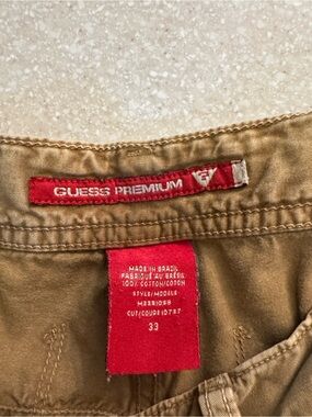 Y2K Guess Men’s Pants 32/30 Tan